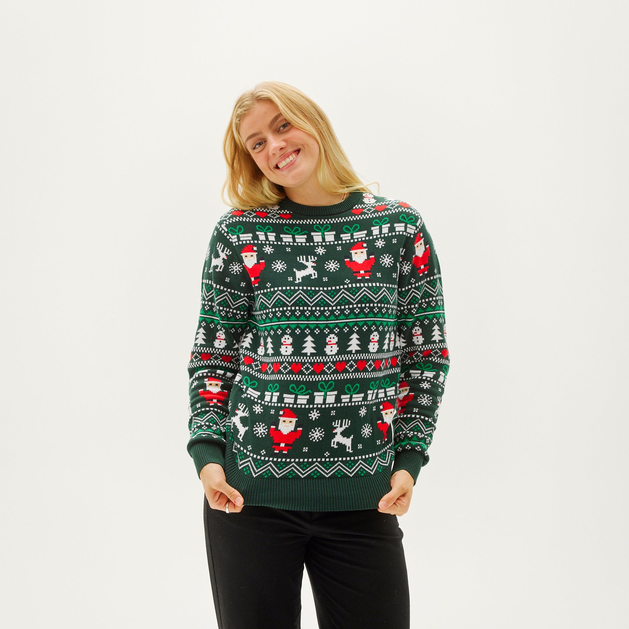 Le Pull De Noël Fin - Femme.